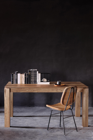 Oiled Oak Extendable Dining Table | Ethnicraft Slice | OROA.com