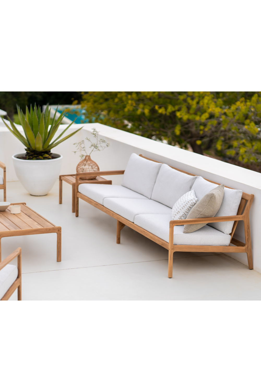 Teak Outdoor 3-Seater Sofa | Ethnicraft Jack