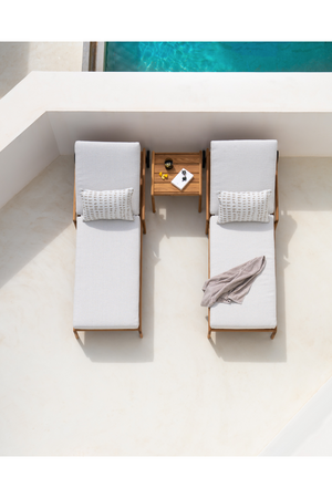 Adjustable Outdoor Lounger Cushion | Ethnicraft Jack