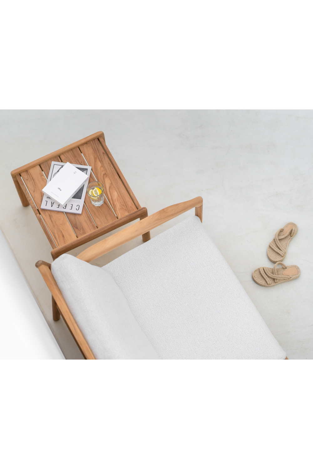 Teak Outdoor Side Table | Ethnicraft Jack | Oroa.com