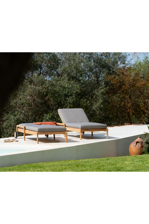 Adjustable Outdoor Lounger Cushion | Ethnicraft Jack | Oroa.com