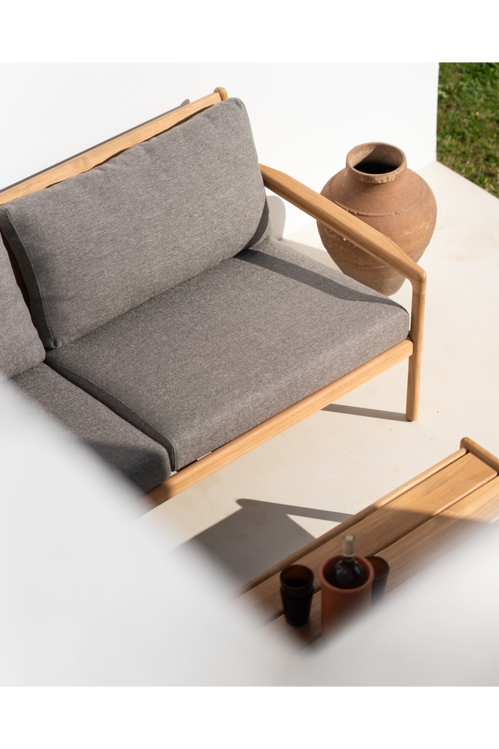 Teak Framed Outdoor Sofa | Ethnicraft Jack | Oroa.com