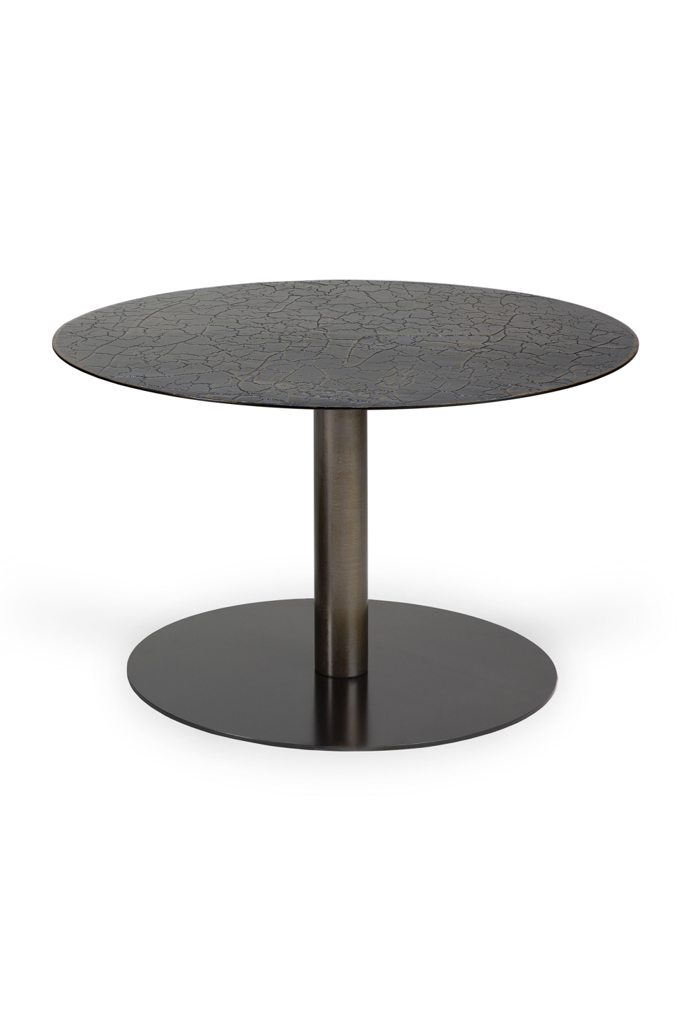 Mineral Round Pedestal Coffee Table | Ethnicraft Sphere | Oroa.com