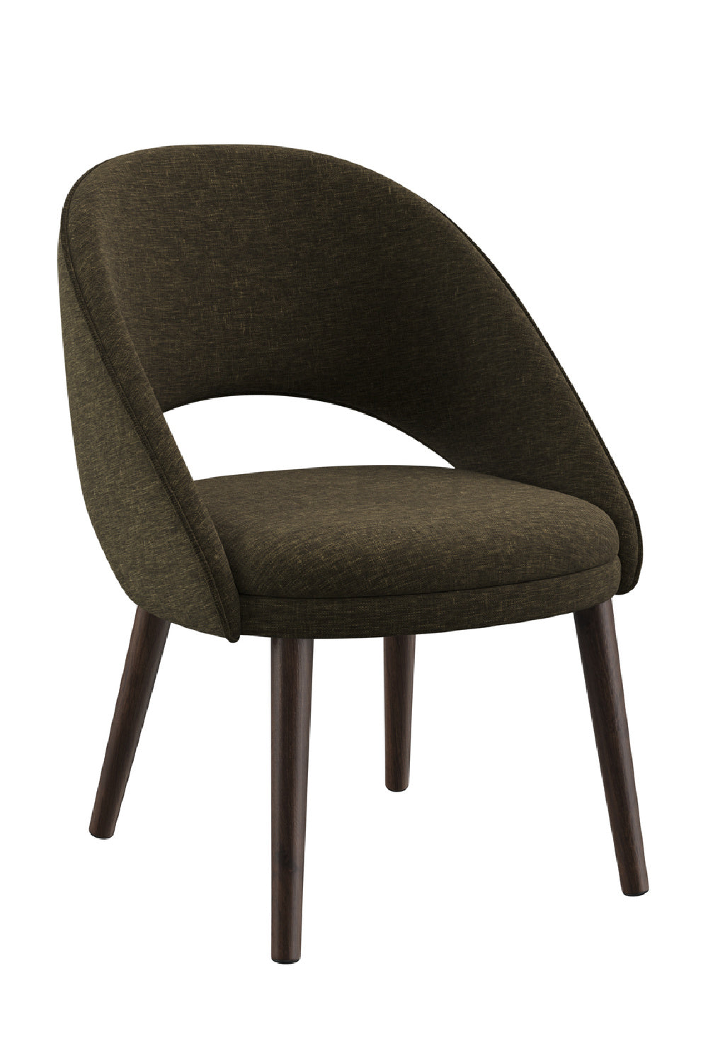 Cut-Out Back Dining Chair | Dome Deco Bend Low | Oroa.com