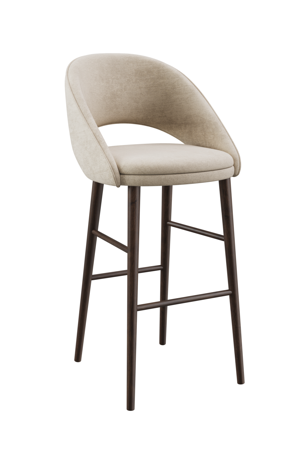 Cut-Out Back Bar Chair | Dome Deco Bend | Oroa.com