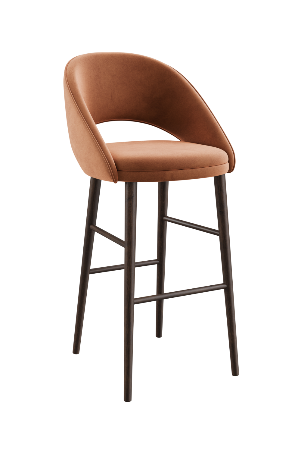 Cut-Out Back Bar Chair | Dome Deco Bend | Oroa.com