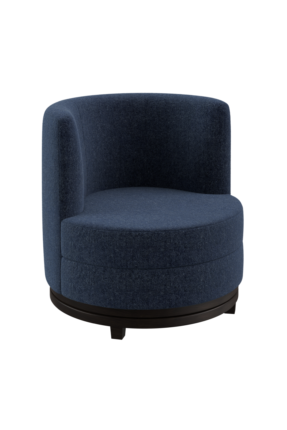 Upholstered Swivel Lounge Chair | Dome Deco Ayden | Oroa.com
