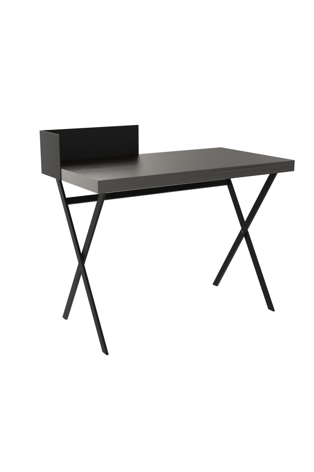 Minimalist Black Desk | Dome Deco Plato | Oroa.com