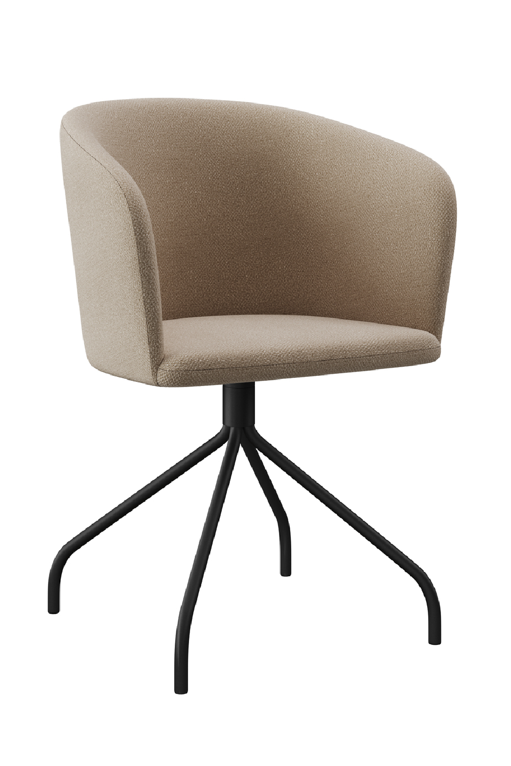 Four-Star Base Swivel Chair | Dome Deco Ratio | Oroa.com