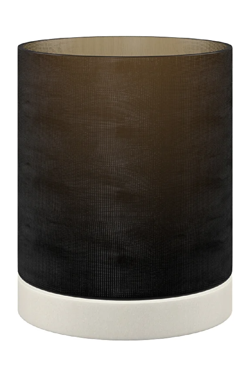 Cylindrical Glass Candle Holder | Dome Deco Bromo | Oroa.com