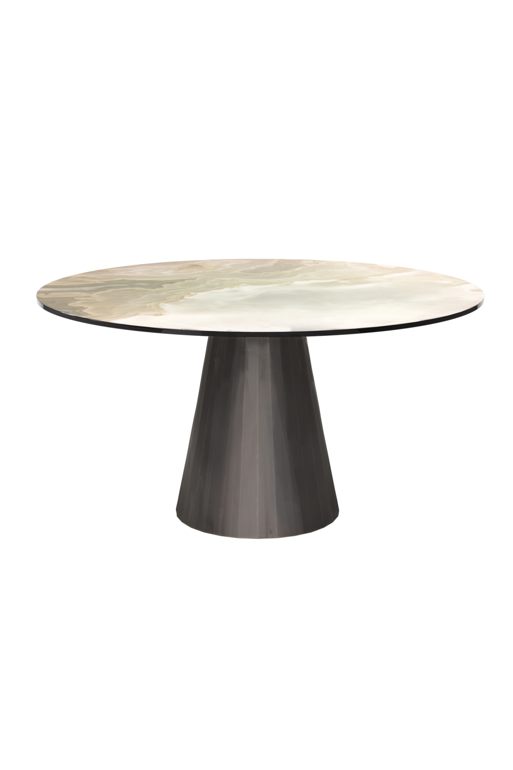 Ceramic Pedestal Dining Table M | Dome Deco Veneto | Oroa.com