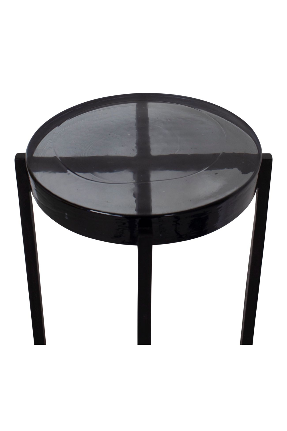Industrial Black Side Table | Dome Deco Pavia | Oroa.com