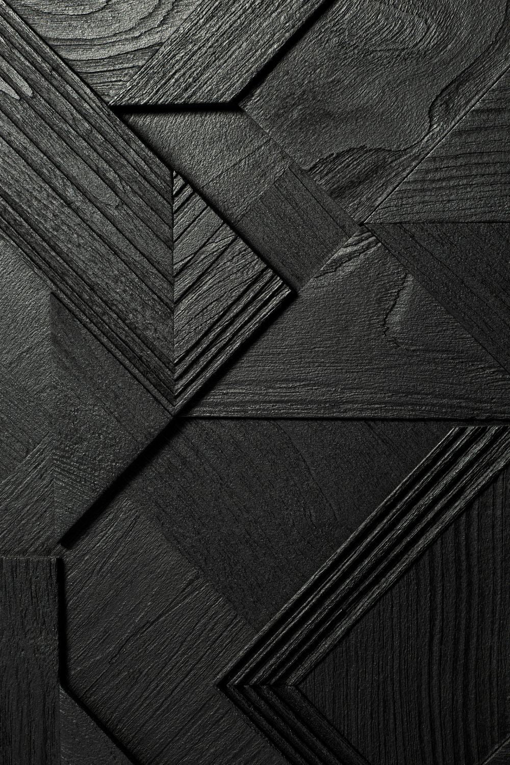 Black Teak Sideboard | Ethnicraft Graphic | OROA