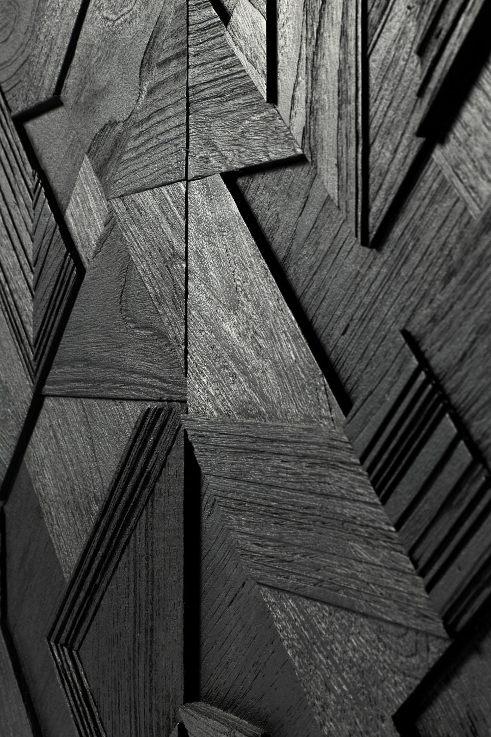 Black Teak Sideboard | Ethnicraft Graphic | OROA