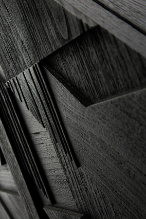 Black Teak Sideboard | Ethnicraft Graphic | OROA