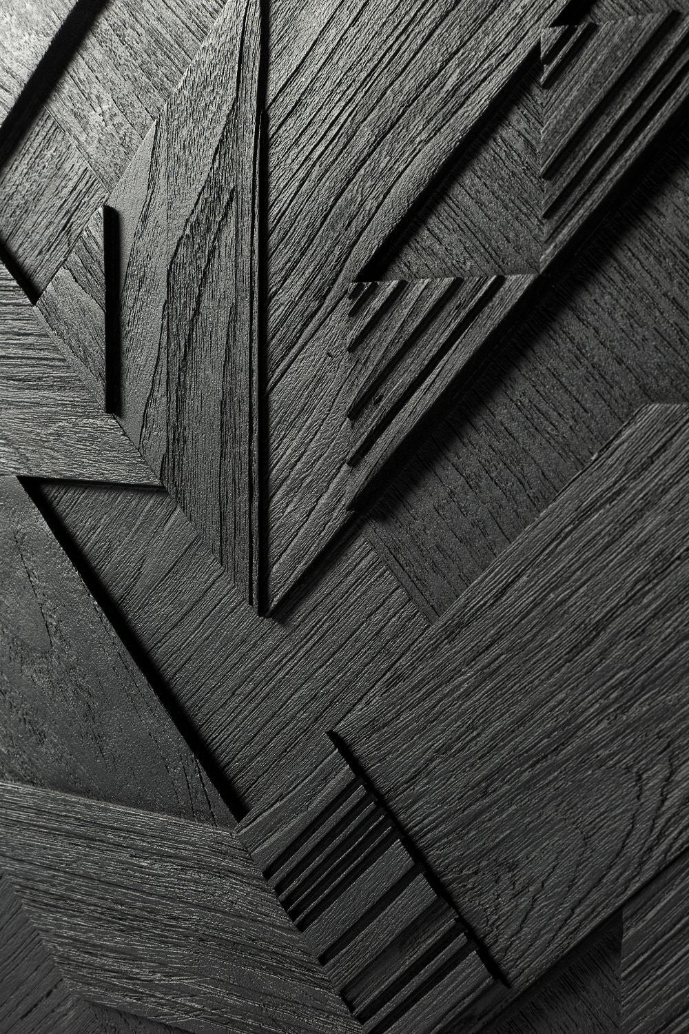 Black Teak Sideboard | Ethnicraft Graphic | OROA