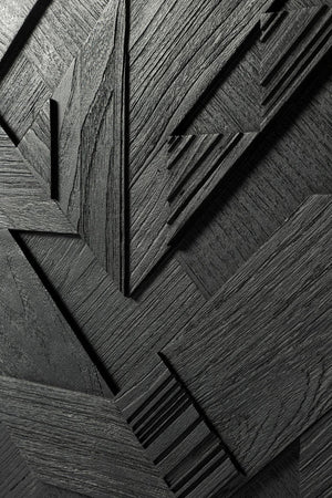 Black Teak Sideboard | Ethnicraft Graphic | OROA