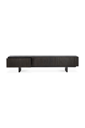 Black Mahogany TV Cabinet | Ethnicraft Mosaic | Oroa.com