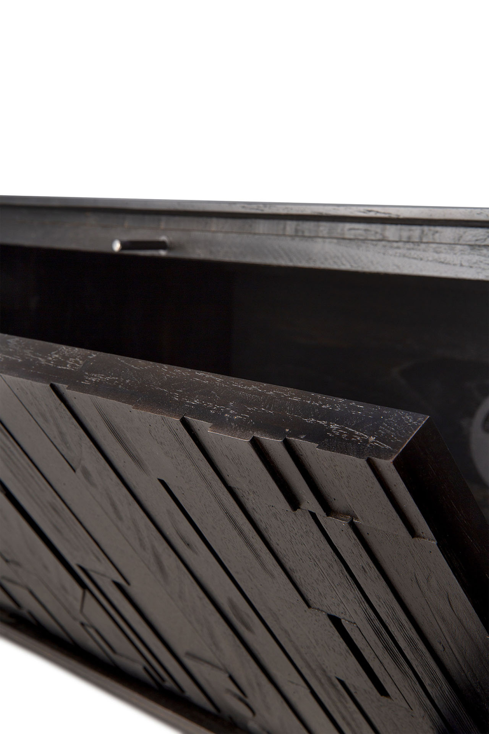 Black Mahogany TV Cabinet | Ethnicraft Mosaic | Oroa.com