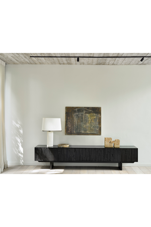 Black Mahogany TV Cabinet | Ethnicraft Mosaic | Oroa.com