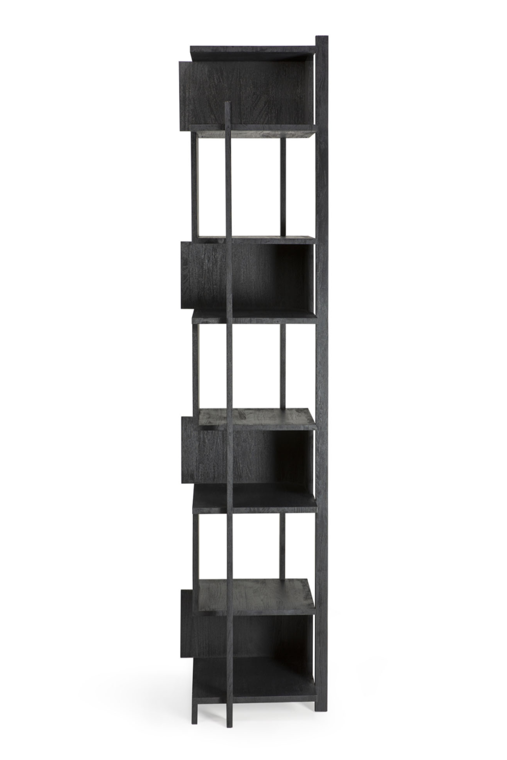 Black Teak Shelving Unit | Ethnicraft Abstract | OROA.COM