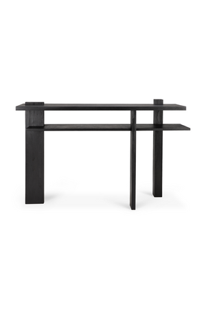 Black Teak Modern Console | Ethnicraft Abstract | Oroa.com