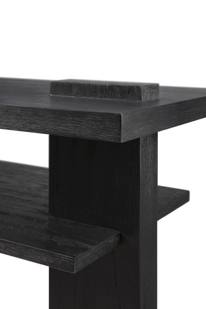 Black Teak Modern Console | Ethnicraft Abstract | Oroa.com