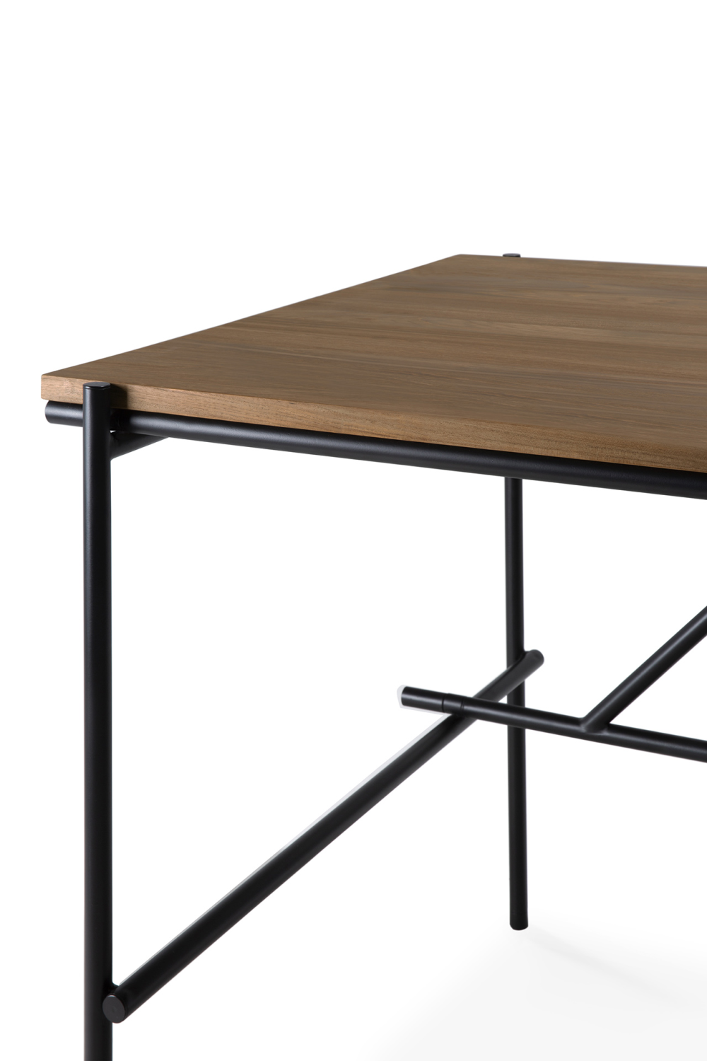 Solid Teak Desk | Ethnicraft Oscar | Oroa.com
