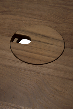 Solid Teak Desk | Ethnicraft Oscar | Oroa.com