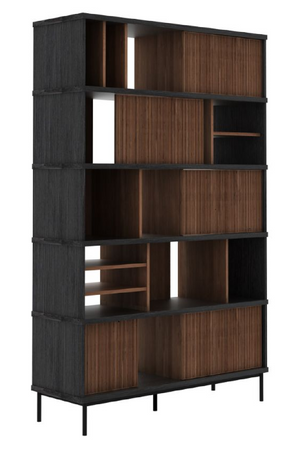 Natural Teak Book Rack | Ethnicraft Oscar | Oroa.com