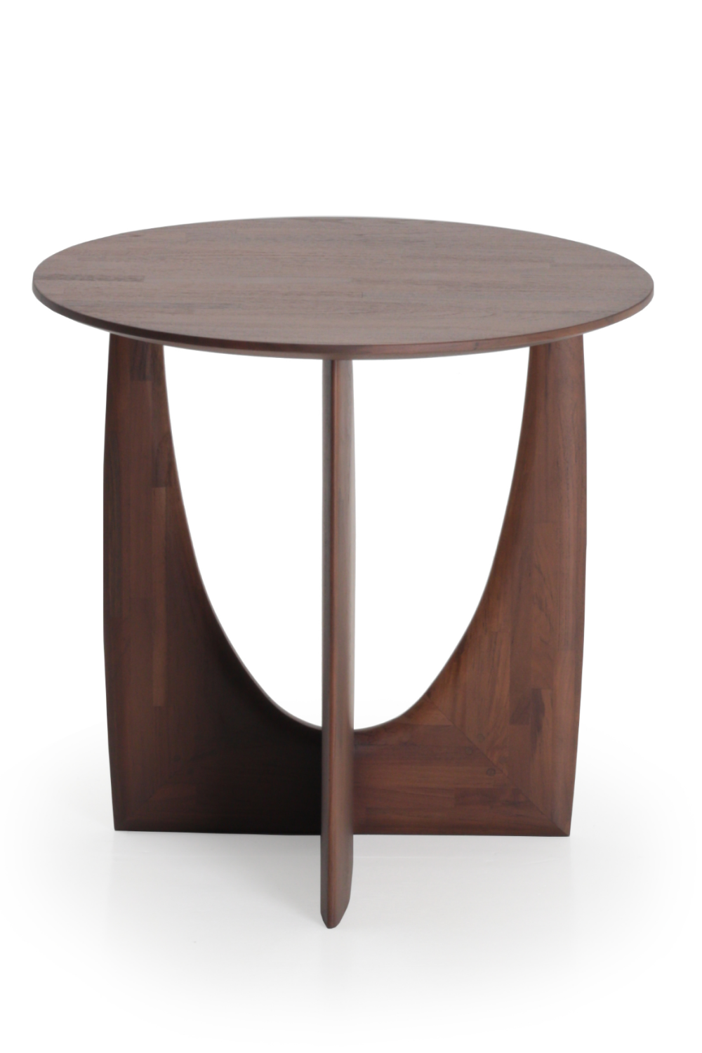 Modern Varnished Side Table | Ethnicraft Geometric | OROA.com