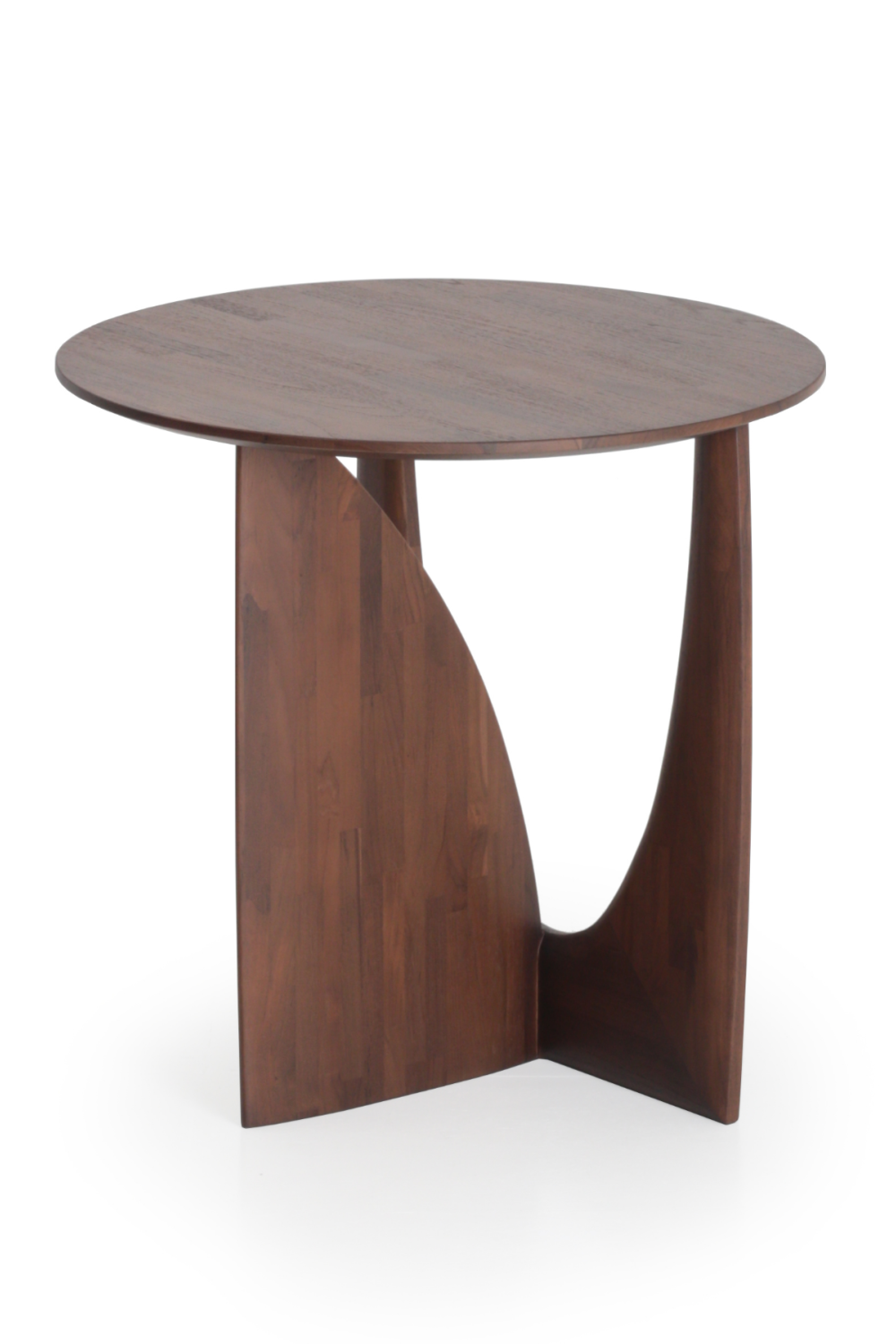 Modern Varnished Side Table | Ethnicraft Geometric | OROA.com