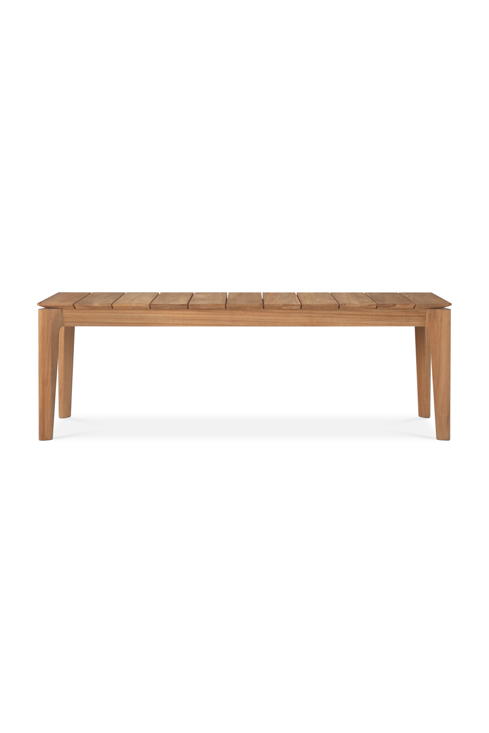 2-Seater Teak Cushioned Outdoor Bench | Ethnicraft Bok | Oroa.com