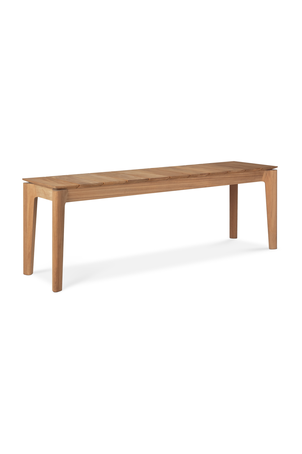 2-Seater Teak Cushioned Outdoor Bench | Ethnicraft Bok | Oroa.com