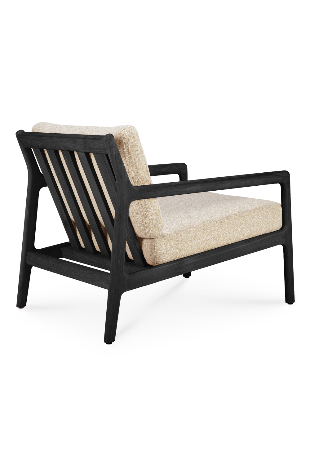 Black Teak Outdoor Lounge Chair | Ethnicraft Jack | Oroa.com