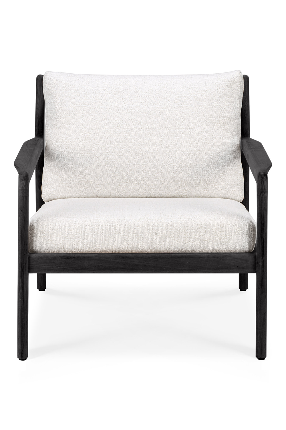 Black Teak Outdoor Lounge Chair | Ethnicraft Jack | Oroa.com