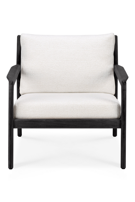 Black Teak Outdoor Lounge Chair | Ethnicraft Jack | Oroa.com