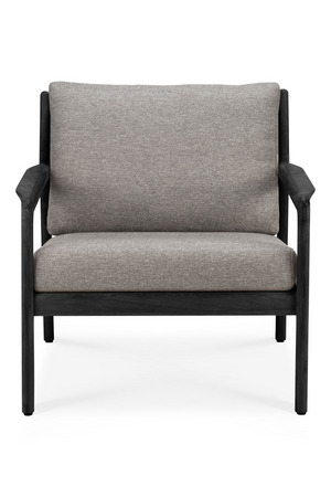 Black Teak Outdoor Lounge Chair | Ethnicraft Jack | Oroa.com