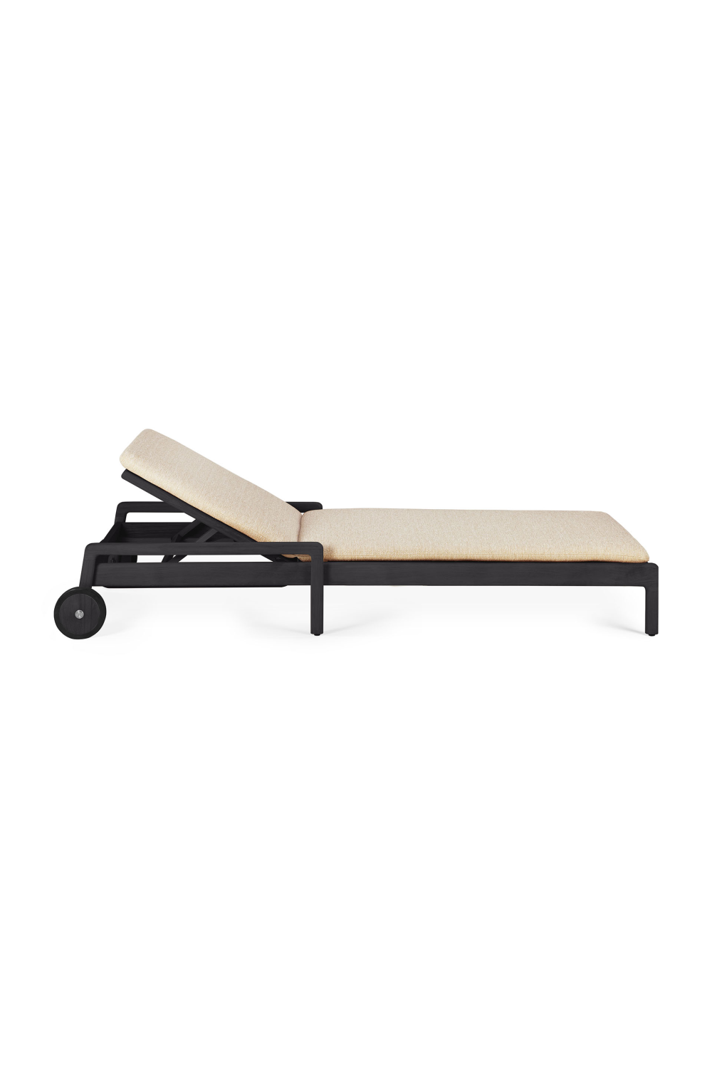 Teak Adjustable Outdoor Lounger | Ethnicraft Jack | OROA.COM