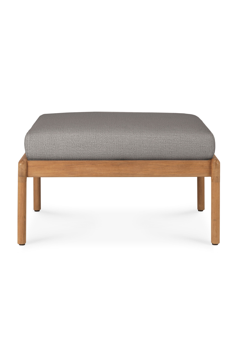 Natural Teak Outdoor Ottoman | Ethnicraft Jack | Oroa.com
