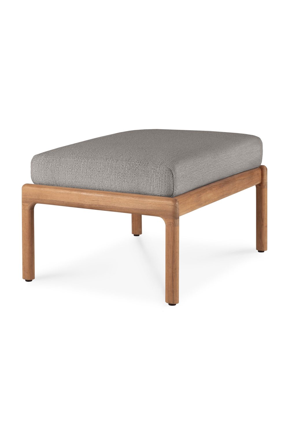 Natural Teak Outdoor Ottoman | Ethnicraft Jack | Oroa.com