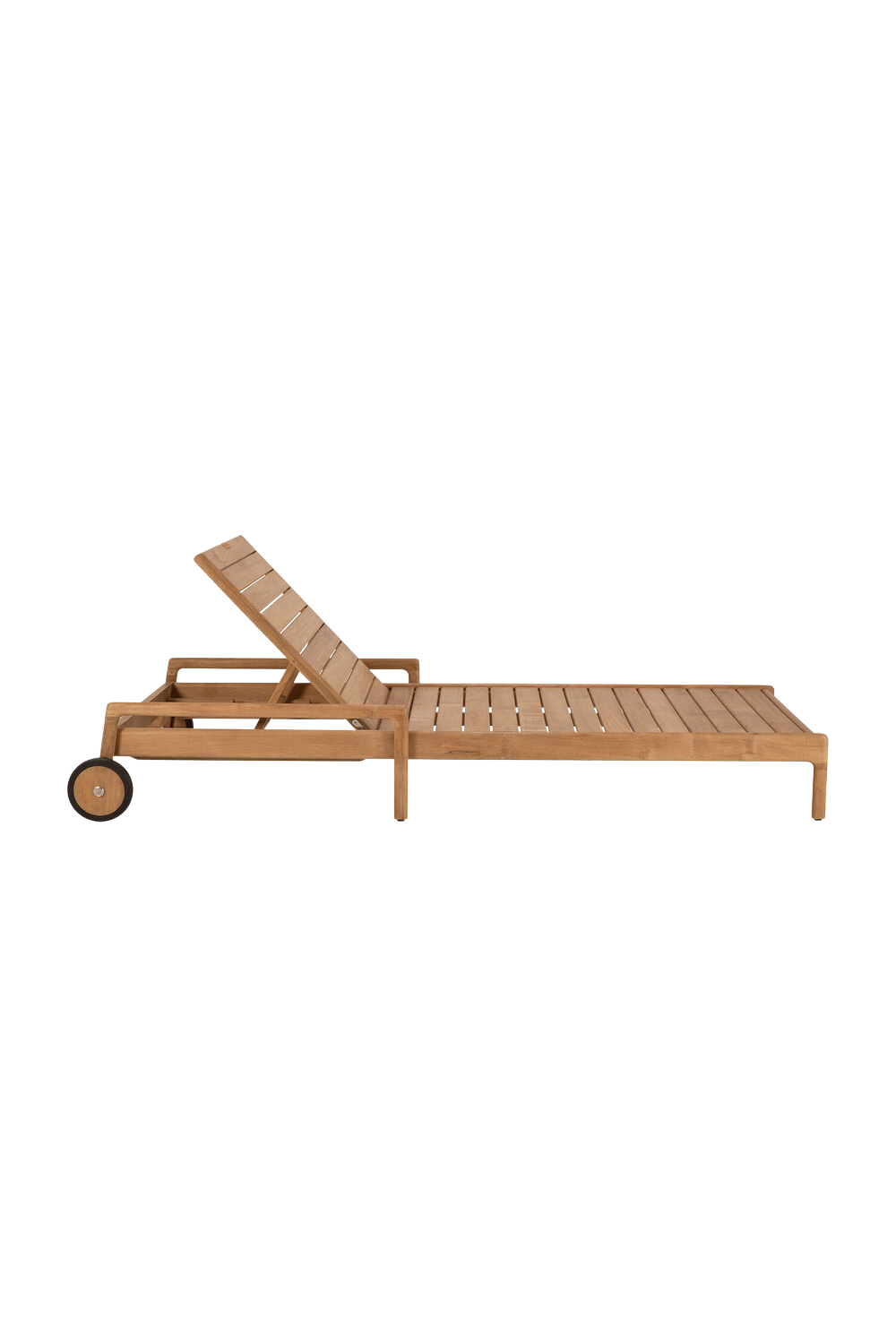 Teak Adjustable Outdoor Lounger | Ethnicraft Jack | OROA.COM