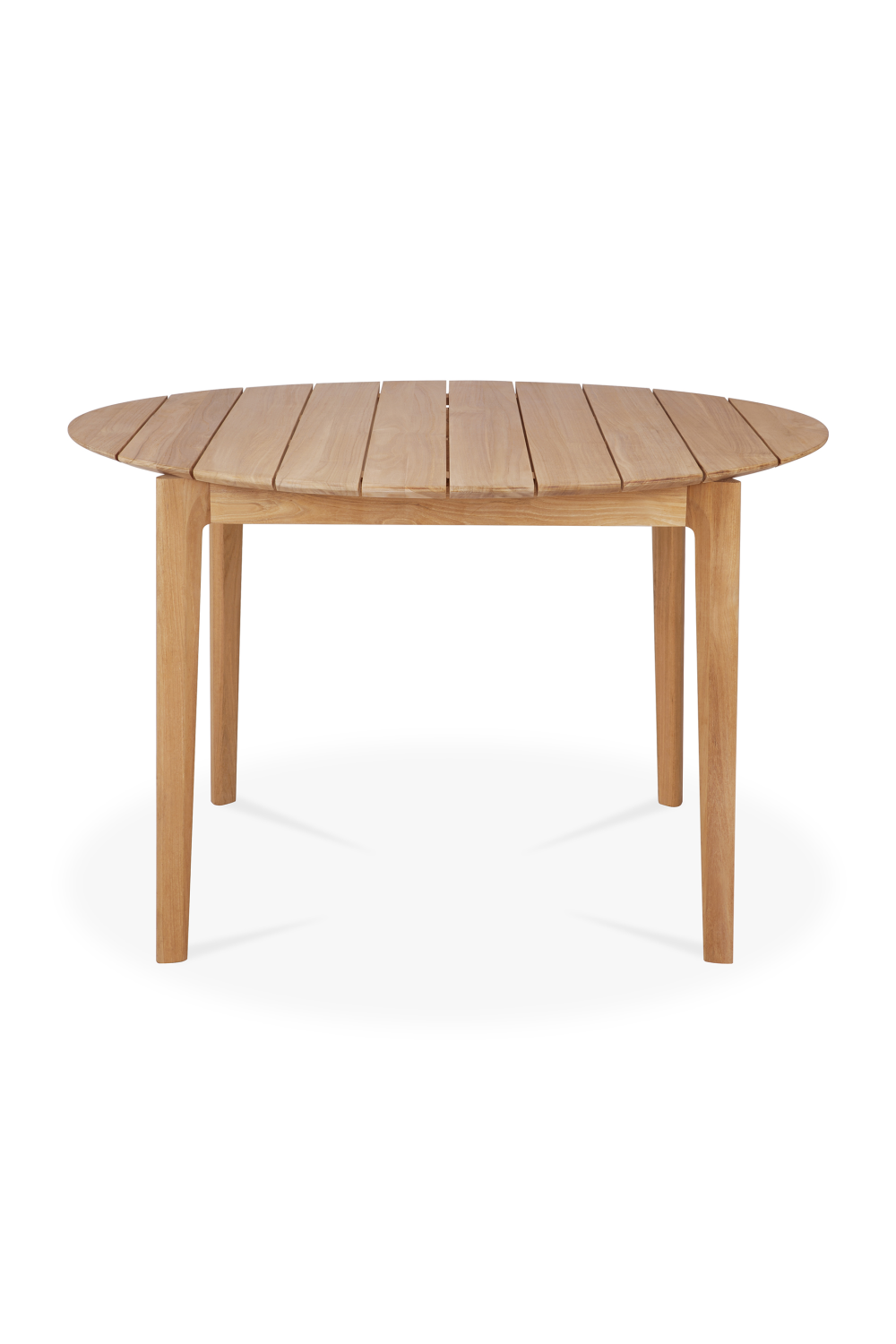 Round Teak Outdoor Dining Table | Ethnicraft Bok | Oroa.com