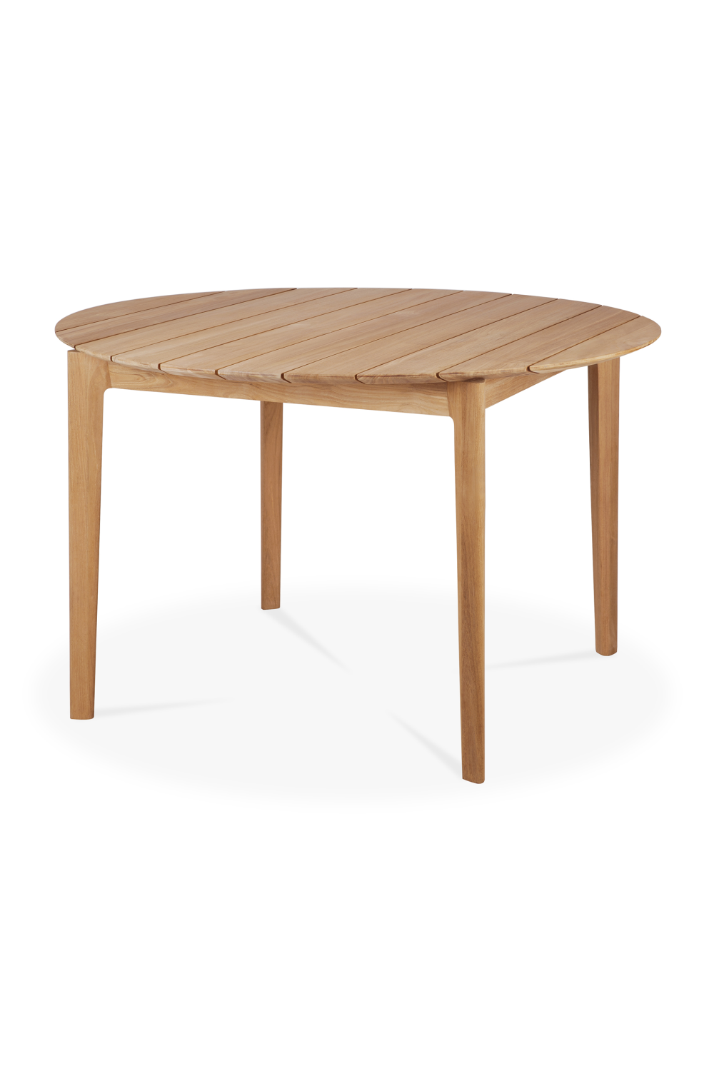 Round Teak Outdoor Dining Table | Ethnicraft Bok | Oroa.com