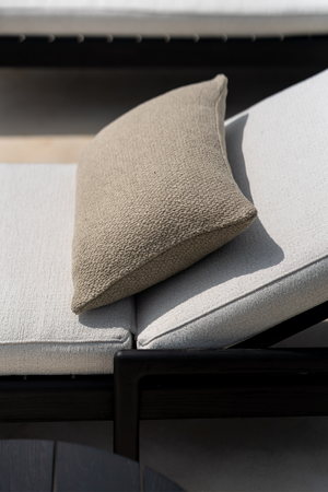 Black-Framed Outdoor Adjustable Lounger | Ethnicraft Jack | Oroa.com