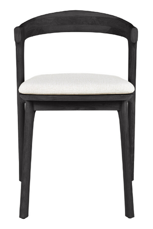 Black Teak Outdoor Dining Chair | Ethnicraft Bok | Oroa.com