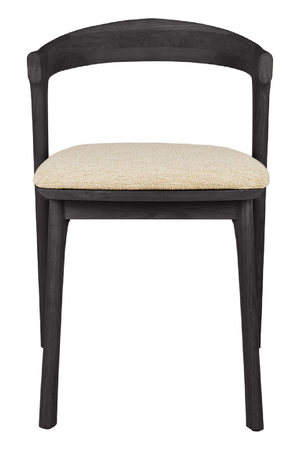 Black Teak Outdoor Dining Chair | Ethnicraft Bok | Oroa.com