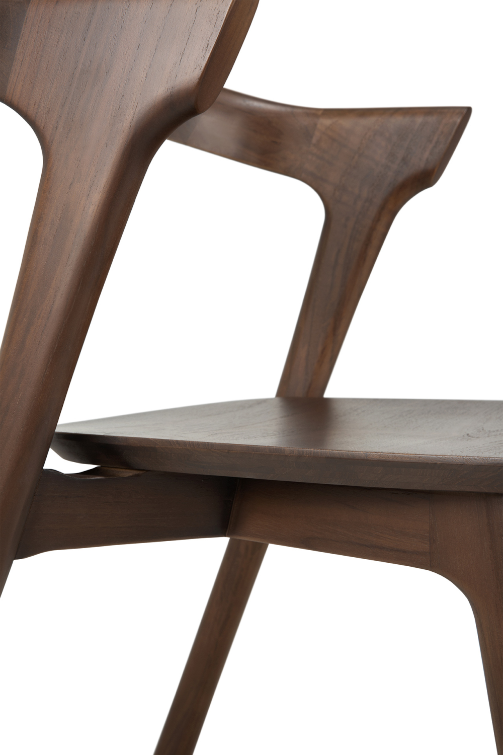 Oak Round Back Dining Chair | Ethnicraft Bok | Oroa.com