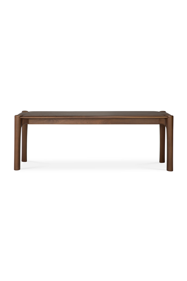 Brown Teak Bench | Ethnicraft PI | Oroa.com