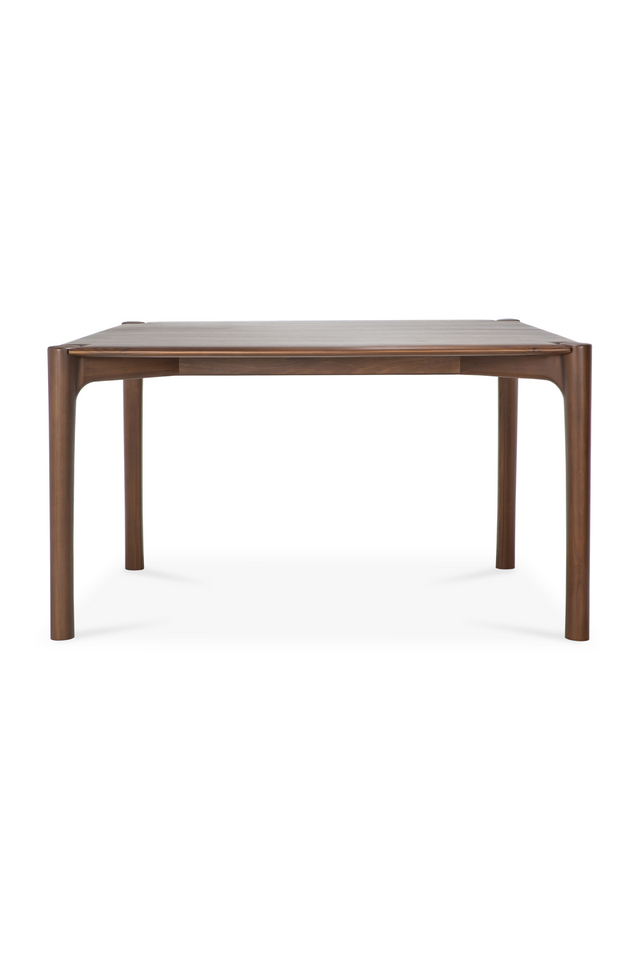 Varnished Teak Dining Table | Ethnicraft PI | Oroa.com